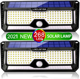 268 LED Solar Light Outdoor Solar Lamp With Human Body Motion Sensor-TI00847-Veeddydropshipping